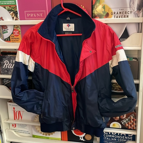 GUC Vintage Descente Full Zip Bomber Style Dolman Sleeve Ski Jacket - Picture 2 of 13